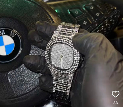 Patek Philippe Nautilus Iced Out Unisex Edition